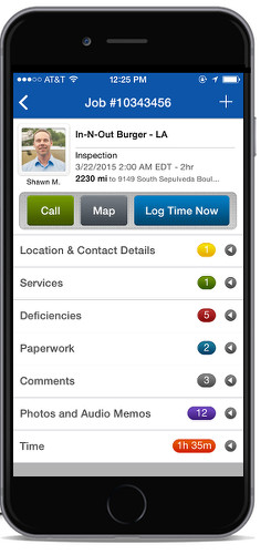 ServiceTrade is a native mobile application